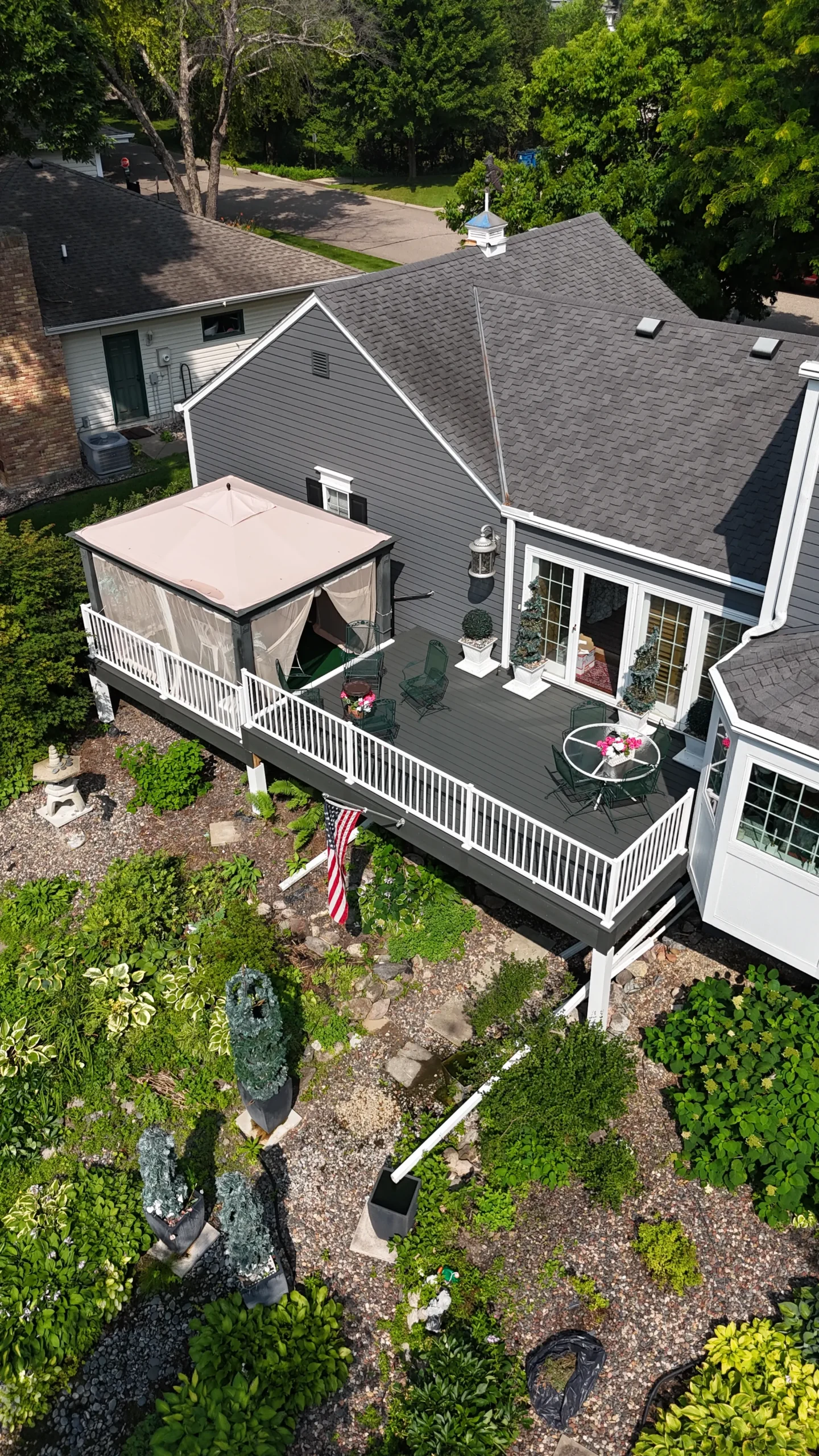 Deck upgrade and restoration project in Minnetonka MN