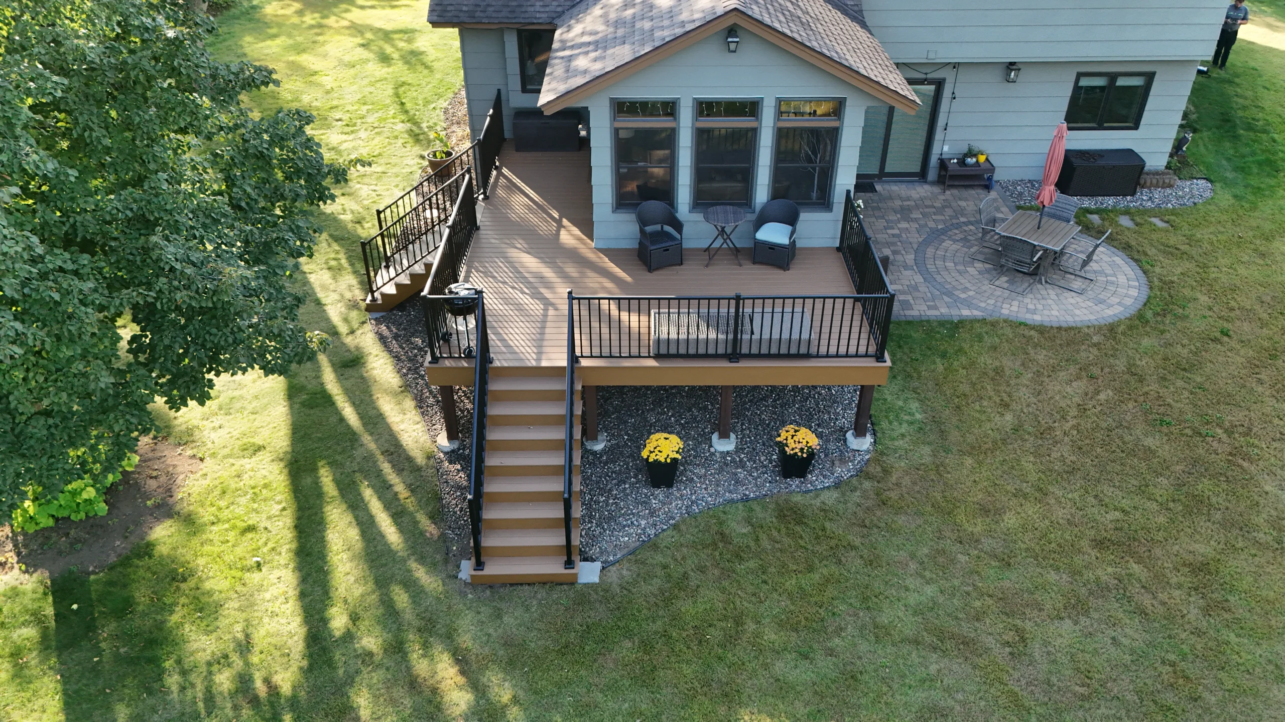 Minnetonka deck remodel ideas — Castle Deck restoration project